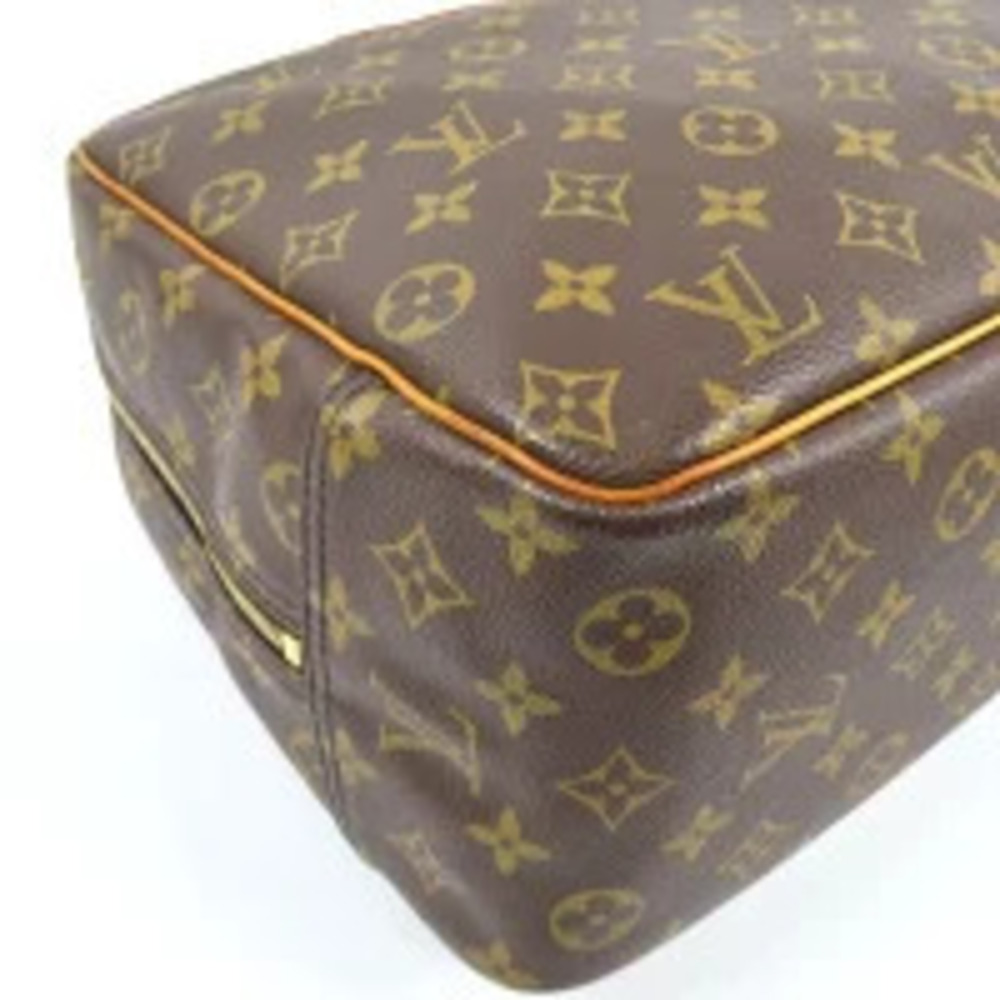Louis Vuitton Deauville Monogram Handbag Brown - Picture 8 of 9
